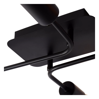 LESTER - Plafon - E27 - Black 21118/04/30 Lucide